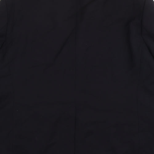 Daniel Hechter Mens Black Polyester Jacket Suit Jacket Size XL Regular