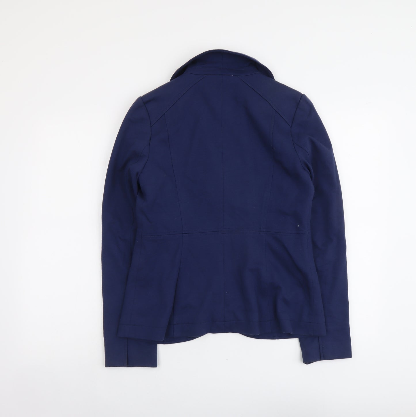 H&M Womens Blue Jacket Size 12 Button