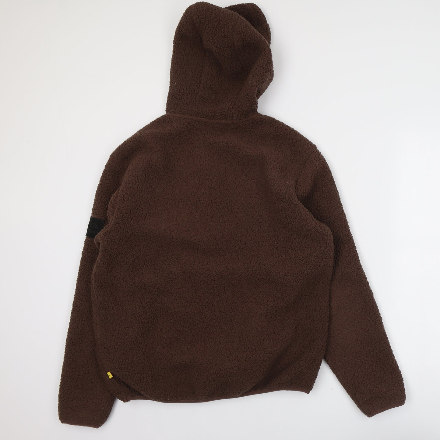 Móberg Womens Brown Polyester Pullover Hoodie Size S Zip