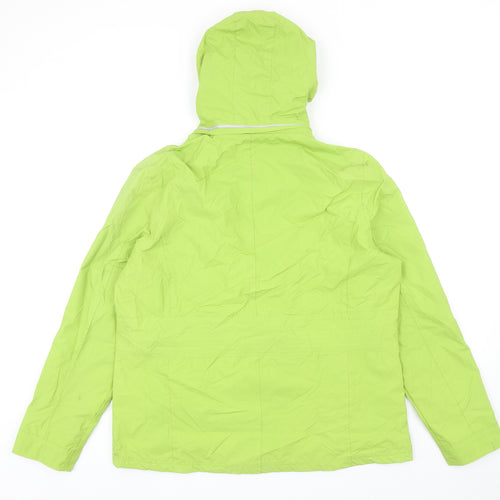 Esprit De La Mer Womens Green Jacket Size XL Zip