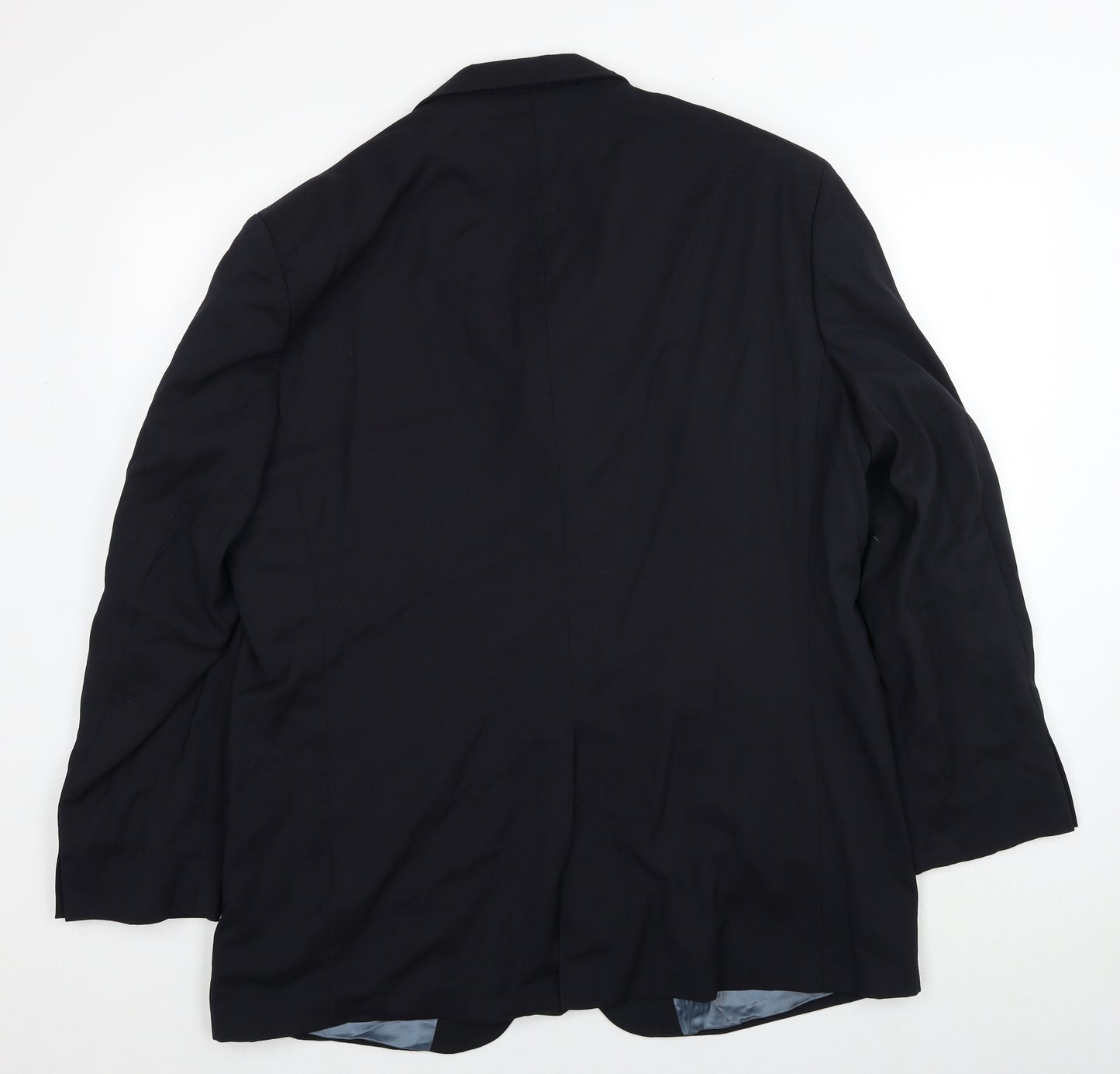 Impressions Mens Black Polyester Jacket Suit Jacket Size M Regular