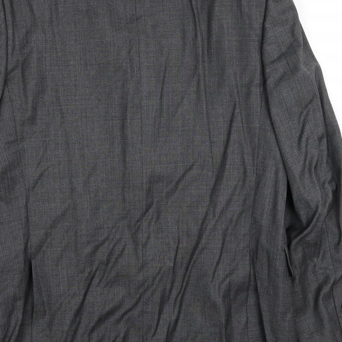 Marks and Spencer Mens Grey Wool Jacket Suit Jacket Size M Regular