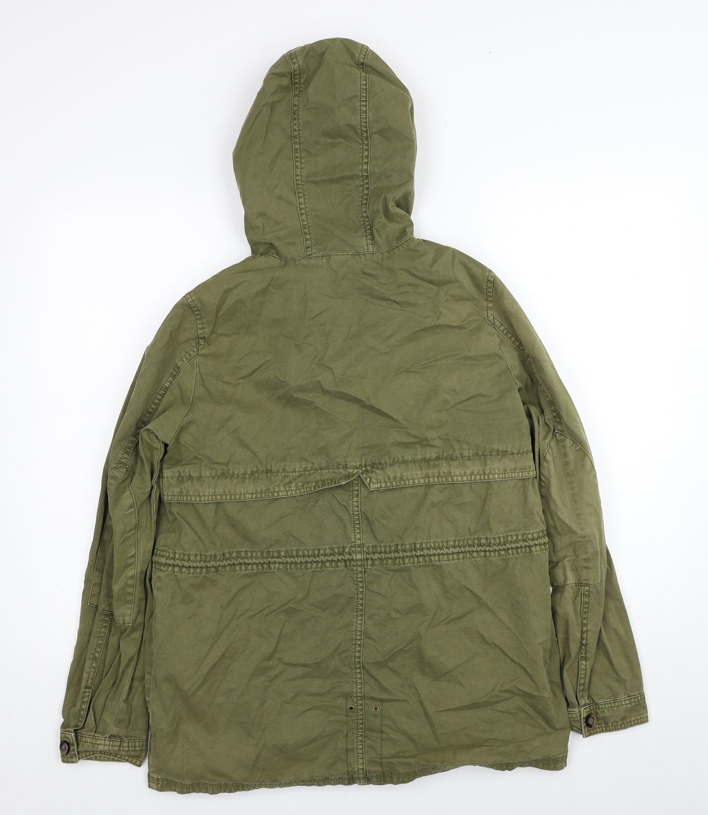 Zara Girls Green Jacket Size 13-14 Years Zip