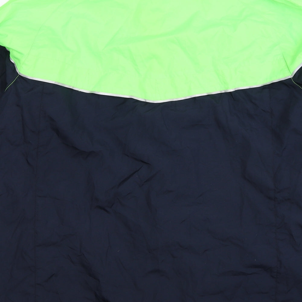 Karrimor Mens Blue Windbreaker Jacket Size XL Zip