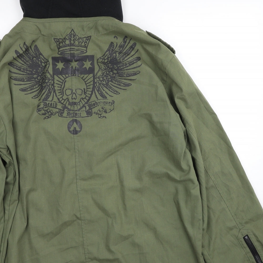 AIRWALK Mens Green Jacket Size M Zip