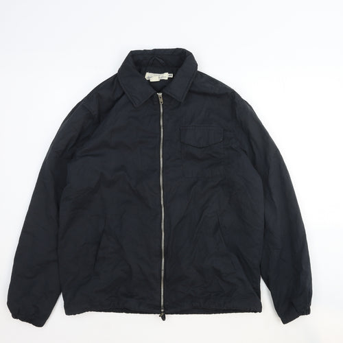 L.O.G.G Mens Black Jacket Size M Zip