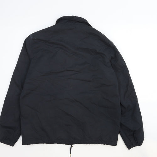 L.O.G.G Mens Black Jacket Size M Zip