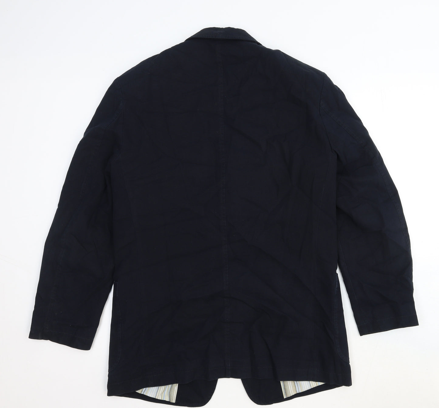 Marks and Spencer Mens Blue Jacket Blazer Size M Button