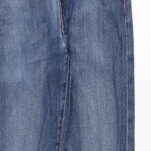 Signature by Levi Strauss & Co. Mens Blue Cotton Skinny Jeans Size 31 in Regular Zip
