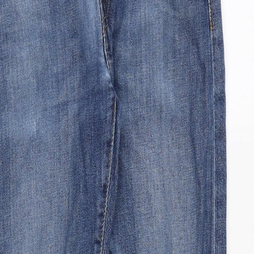 Signature by Levi Strauss & Co. Mens Blue Cotton Skinny Jeans Size 31 in Regular Zip