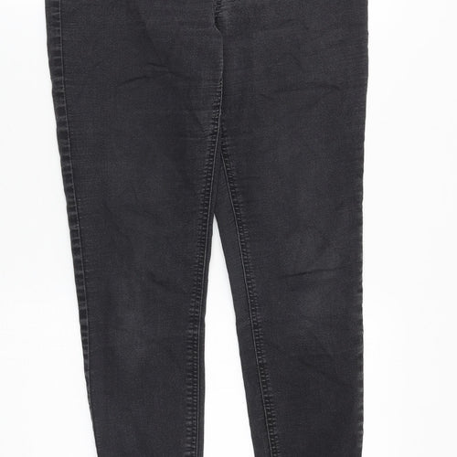 Marks and Spencer Womens Grey Cotton Jegging Jeans Size 10 Regular