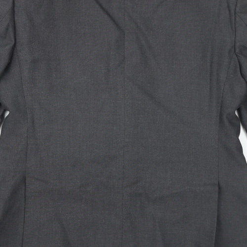 Marks and Spencer Mens Grey Polyester Jacket Suit Jacket Size 38 Regular