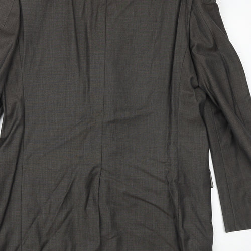 Marks and Spencer Mens Grey Wool Jacket Suit Jacket Size 38 Regular
