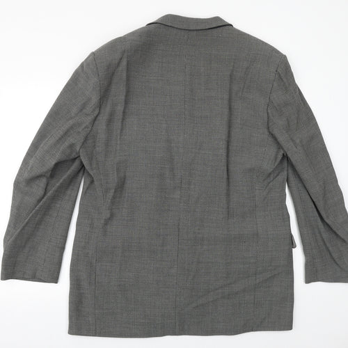 Marks and Spencer Mens Grey Wool Jacket Suit Jacket Size 44 Regular