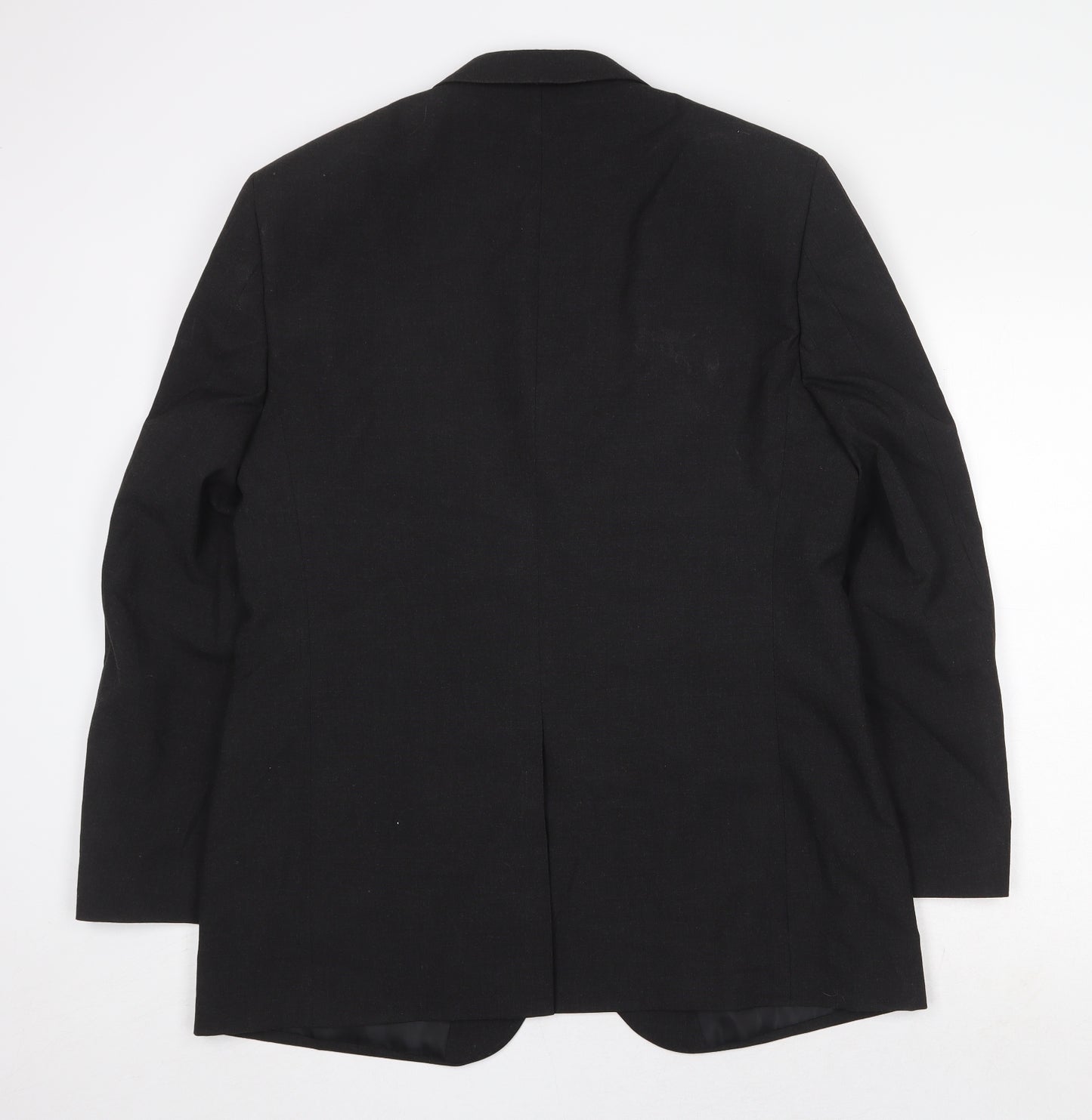 Marks and Spencer Mens Grey Polyester Jacket Suit Jacket Size 42 Regular