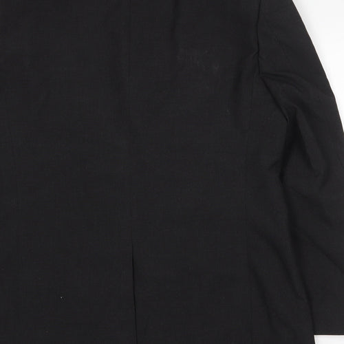 Marks and Spencer Mens Grey Polyester Jacket Suit Jacket Size 42 Regular