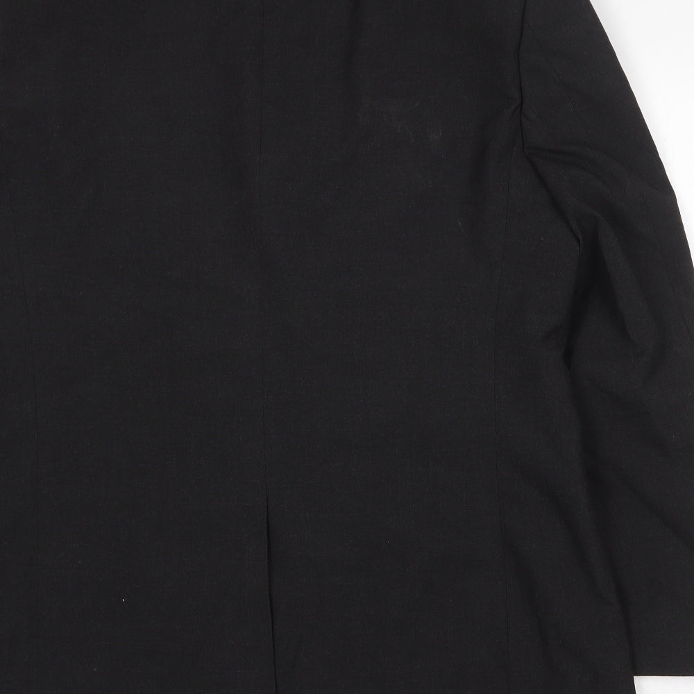 Marks and Spencer Mens Grey Polyester Jacket Suit Jacket Size 42 Regular