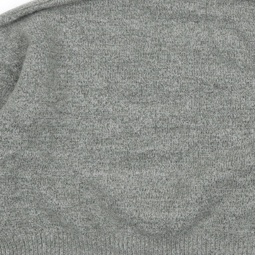 Primark Womens Green Roll Neck Acrylic Pullover Jumper Size L