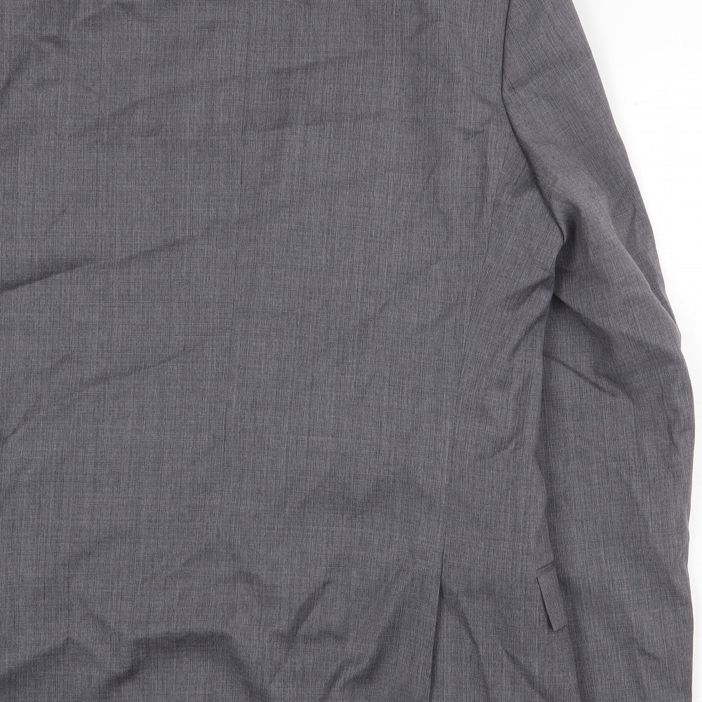 Marks and Spencer Mens Grey Wool Jacket Suit Jacket Size 42 Regular
