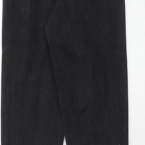 Denim & Co. Womens Black Cotton Skinny Jeans Size 6 Regular Zip