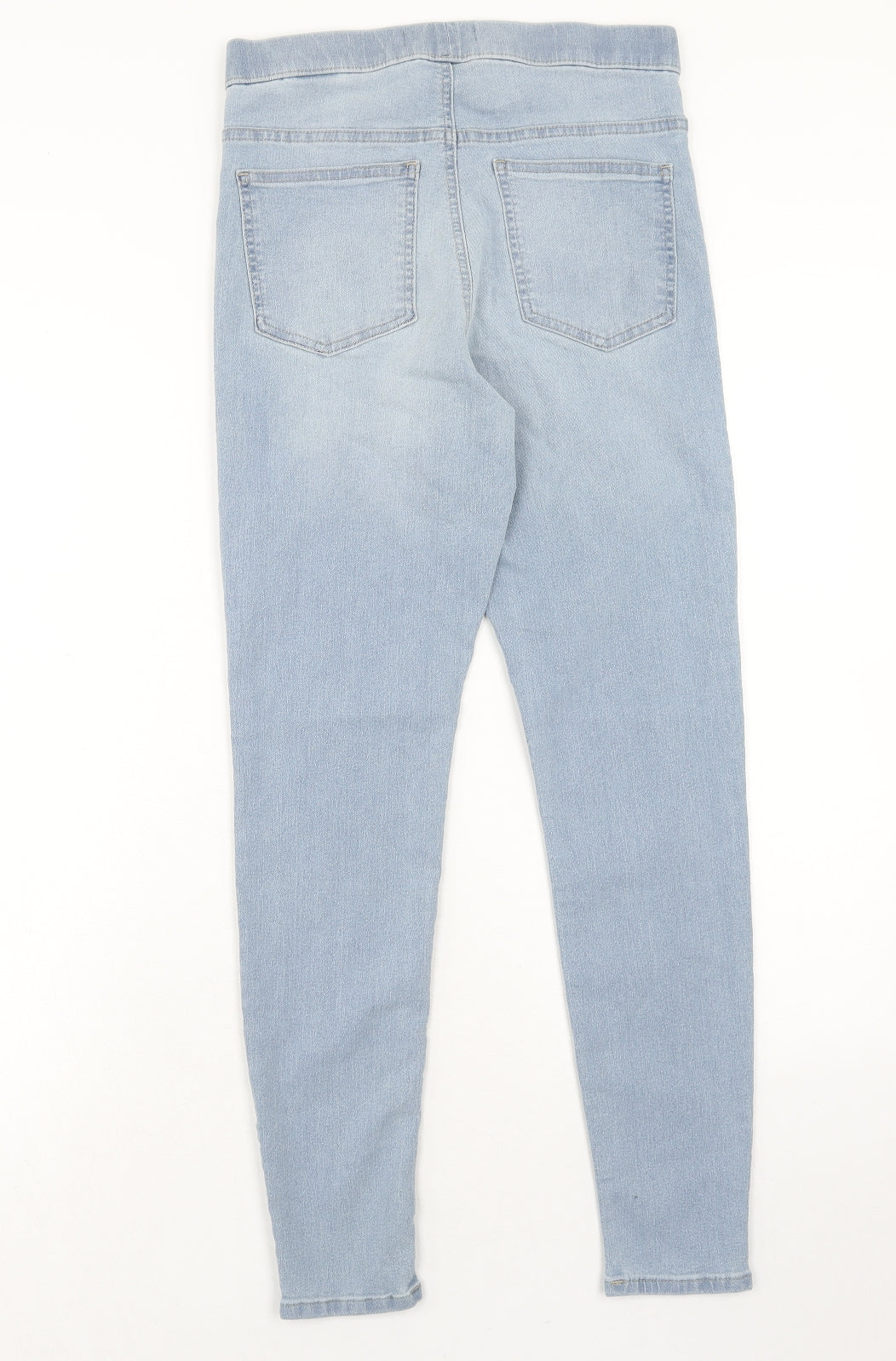 Marks and Spencer Womens Blue Cotton Jegging Jeans Size 10 Regular