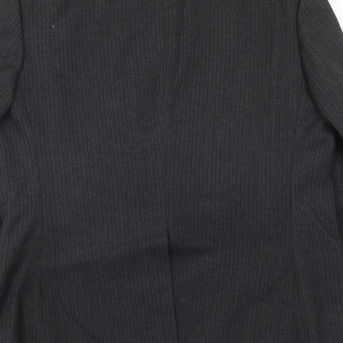 Maitland Mens Grey Striped Wool Jacket Suit Jacket Size 42 Regular