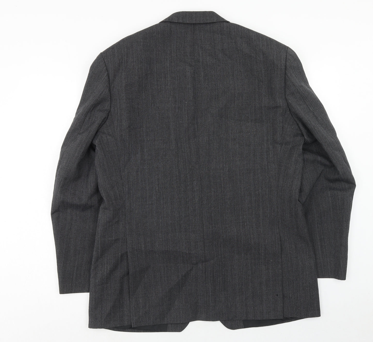 Marks and Spencer Mens Grey Polyester Jacket Suit Jacket Size 42 Regular