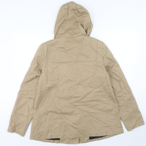 Gemo Womens Beige Jacket Size M Button