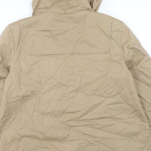 Gemo Womens Beige Jacket Size M Button