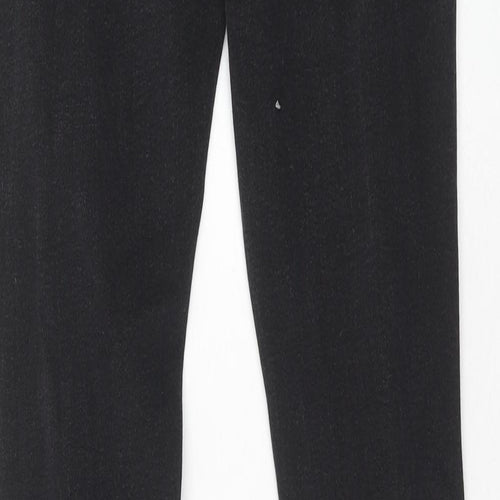 Denim & Co. Womens Black Cotton Skinny Jeans Size 10 Regular Zip
