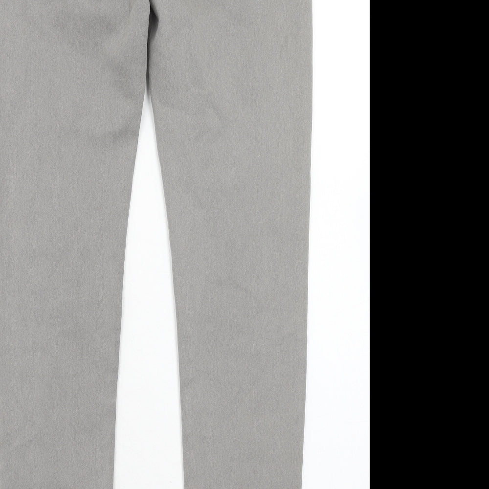 Denim & Co. Womens Grey Cotton Jegging Jeans Size 12 Regular