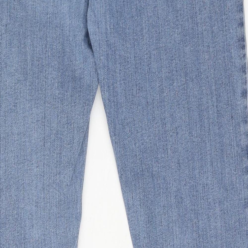 ASOS Mens Blue Cotton Skinny Jeans Size 34 in L34 in Regular Zip - Long Leg