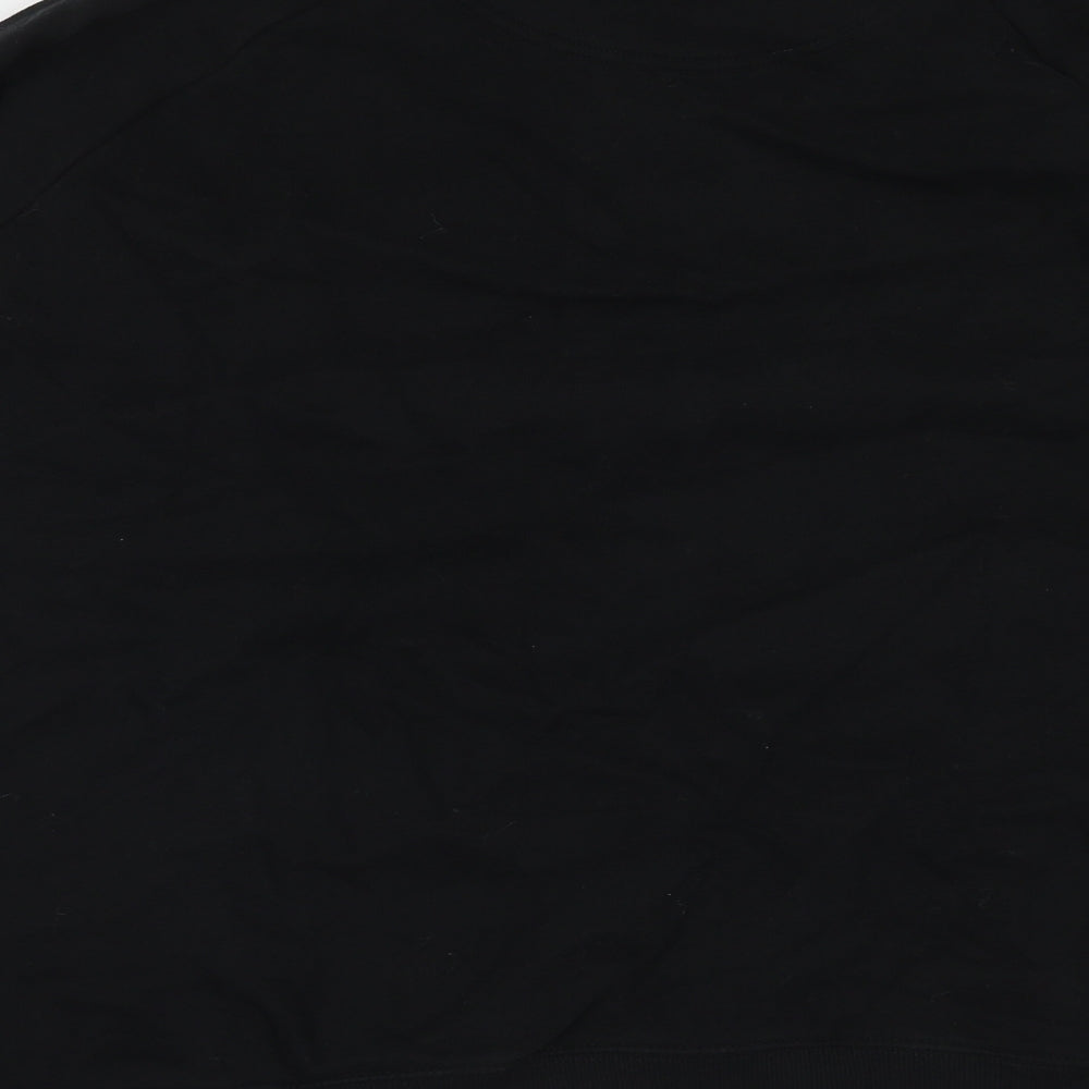 Marks and Spencer Mens Black Cotton Pullover Sweatshirt Size 3XL