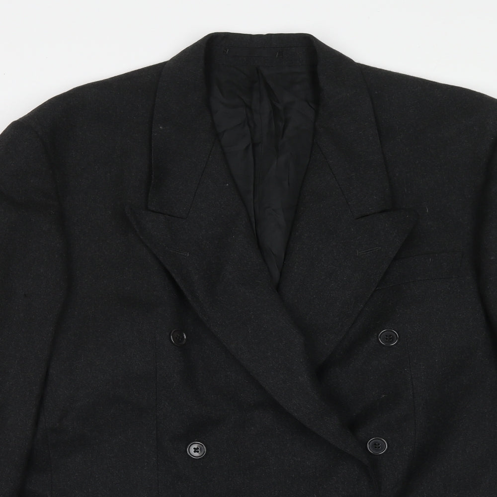 NEXT Mens Grey Wool Jacket Suit Jacket Size 42 Regular