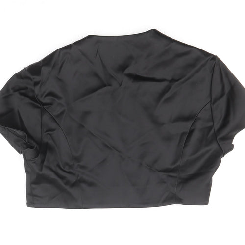 Debut Womens Black Jacket Size 10 - Shrug
