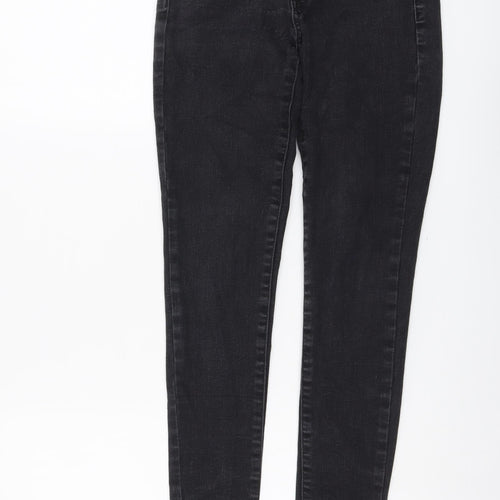 Gap Womens Grey Cotton Skinny Jeans Size 27 in L27 in Regular Button