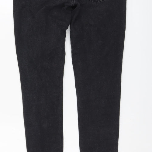 Gap Womens Grey Cotton Skinny Jeans Size 27 in L27 in Regular Button
