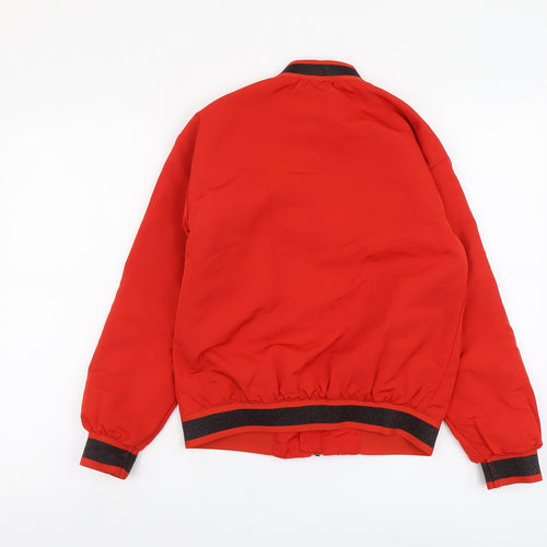 LMTD Boys Red Bomber Jacket Jacket Size 11-12 Years