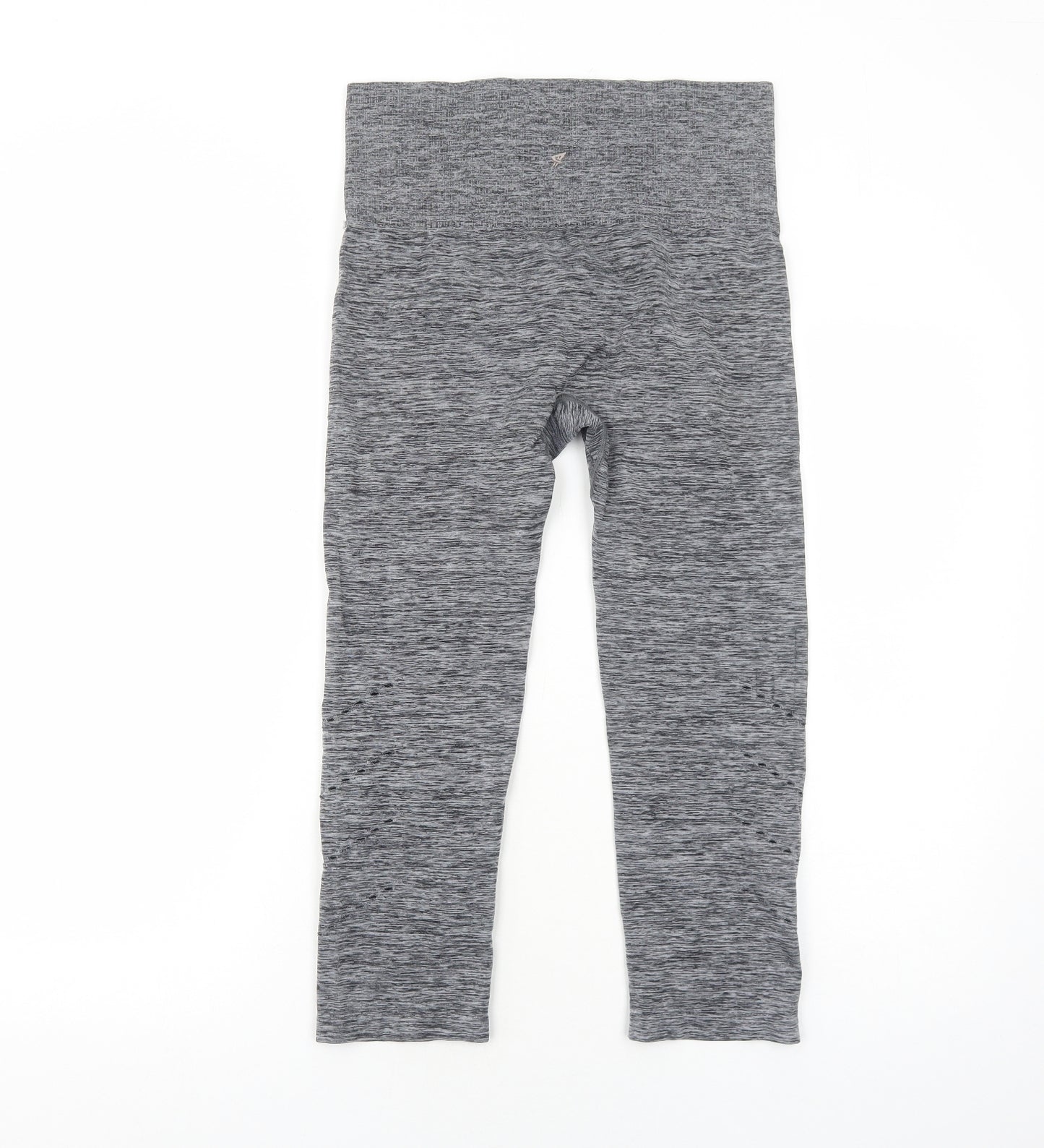 Primark Womens Grey Polyamide Compression Leggings Size M Regular Pullover - Cropped