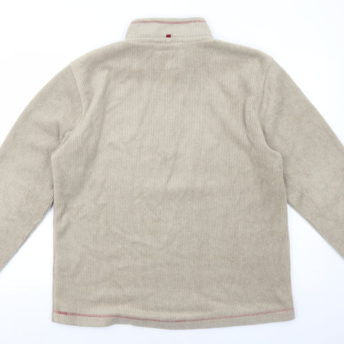 Marks and Spencer Mens Beige Polyester Pullover Sweatshirt Size L