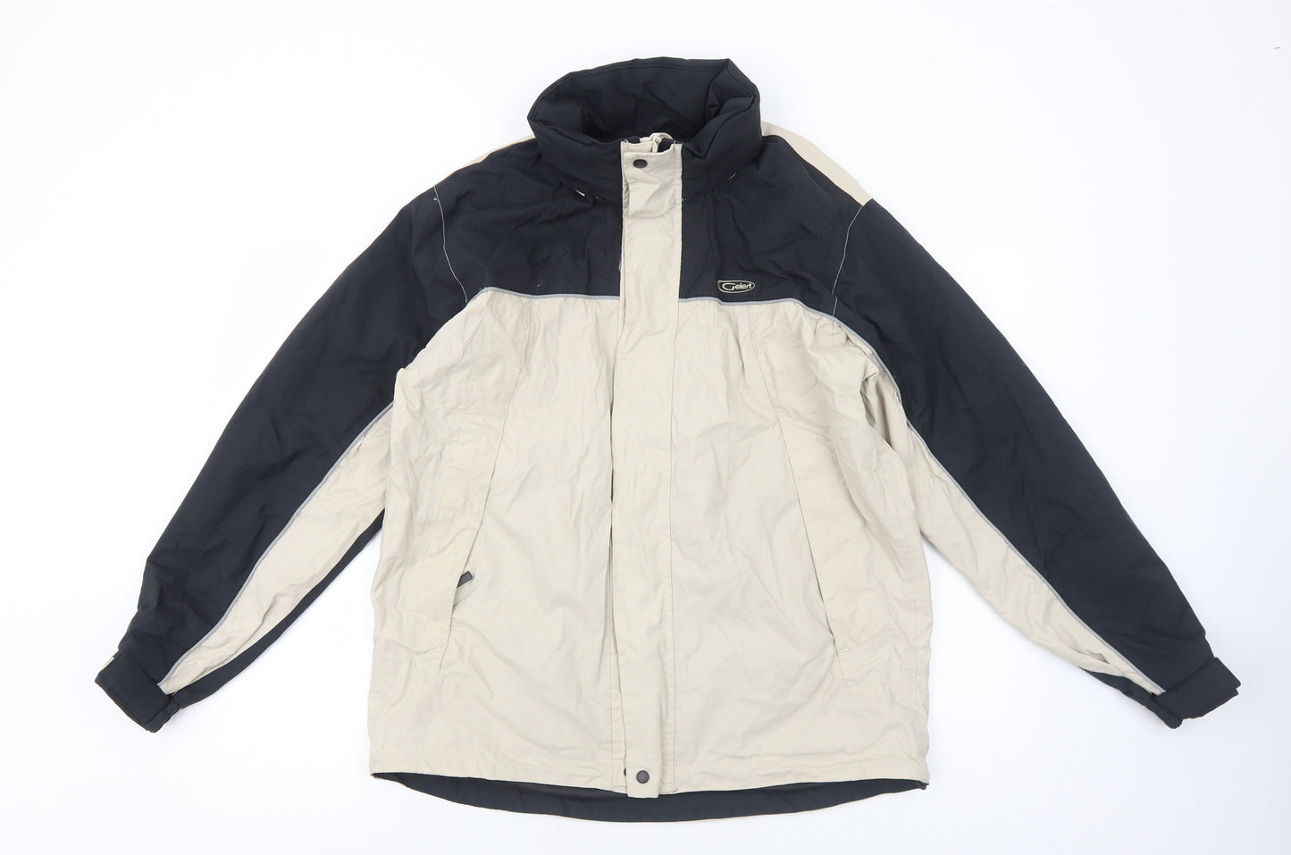 Gelert Mens Black Windbreaker Jacket Size S Zip