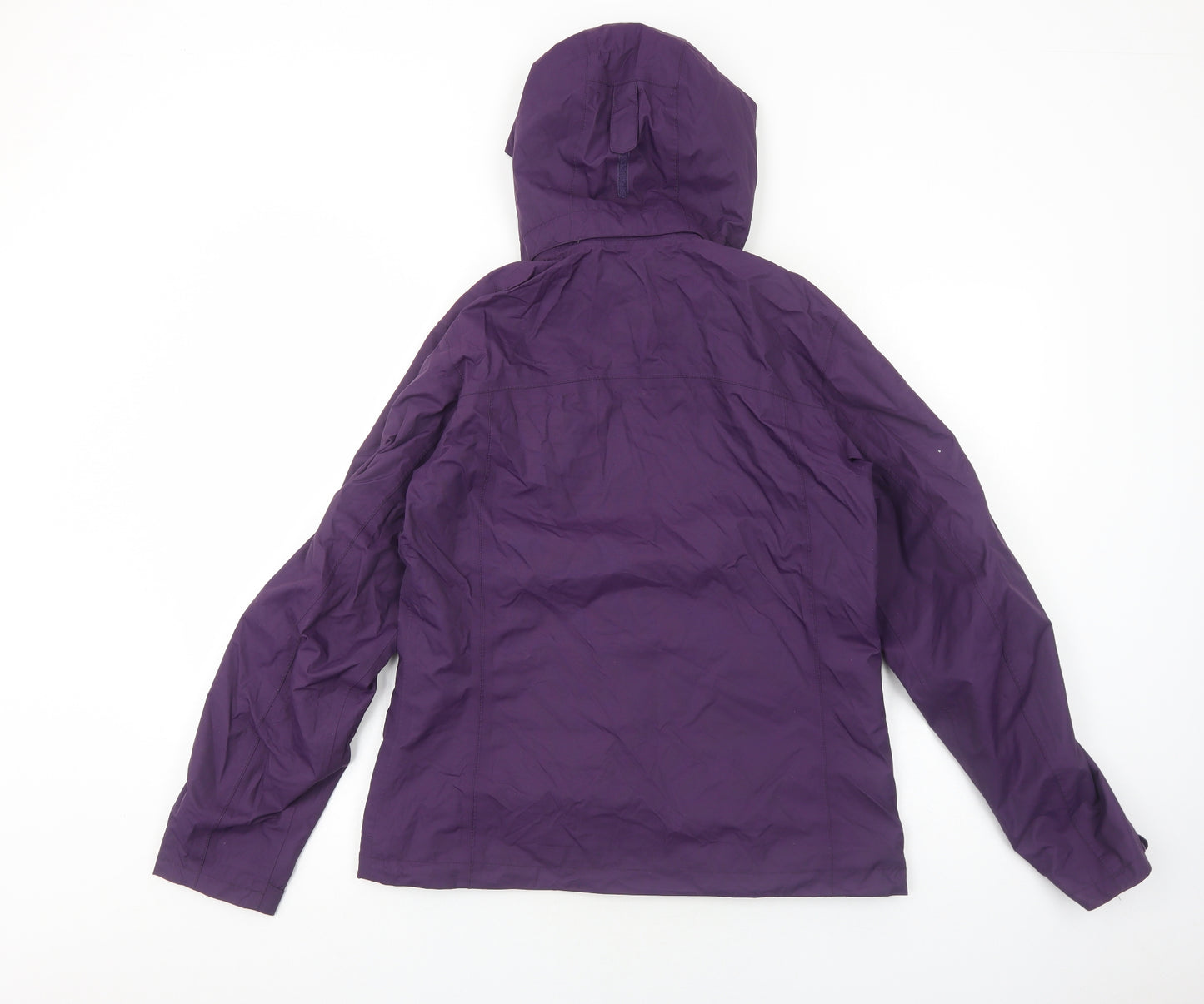 Quechua Womens Purple Jacket Size M Zip