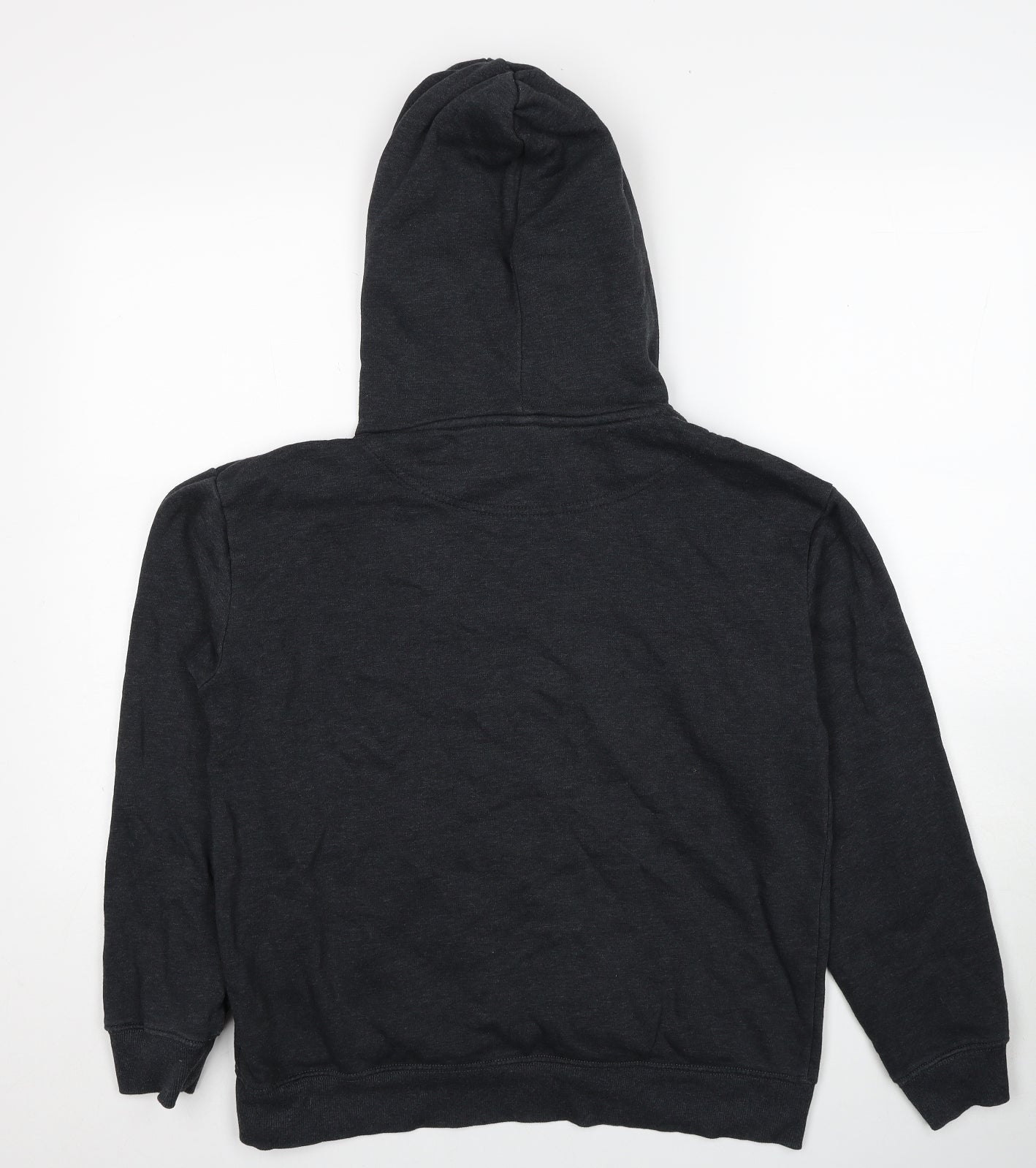H&M Mens Grey Cotton Pullover Hoodie Size S