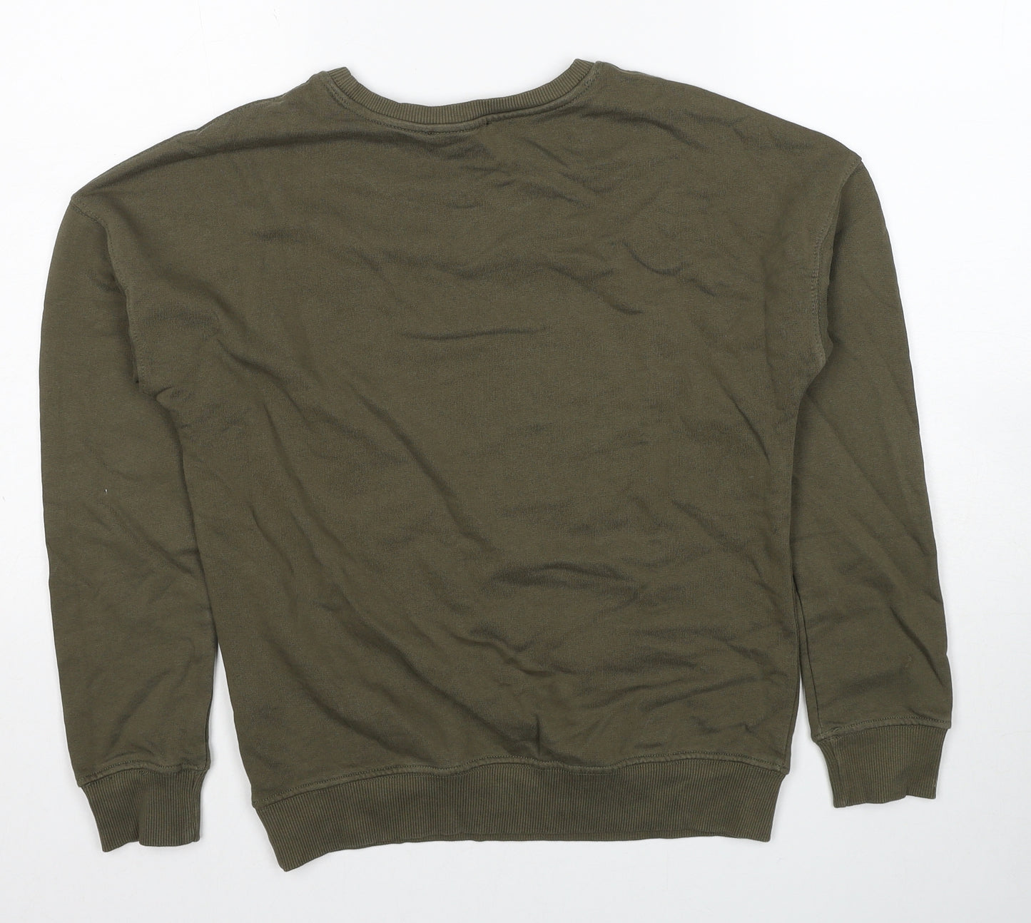 Collins Womens Green Cotton Pullover Sweatshirt Size S Pullover - My Life, My Mind, My Soul
