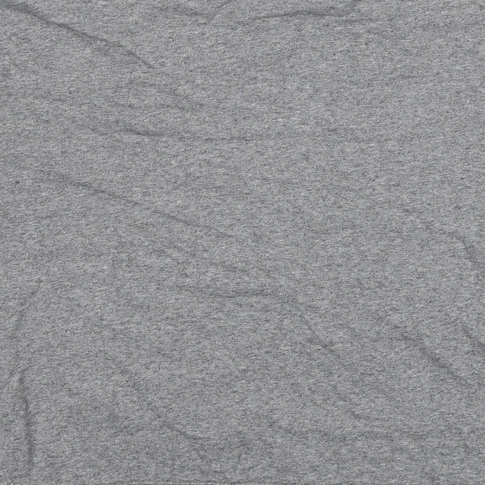 Marks and Spencer Mens Grey Cotton Pullover Sweatshirt Size S