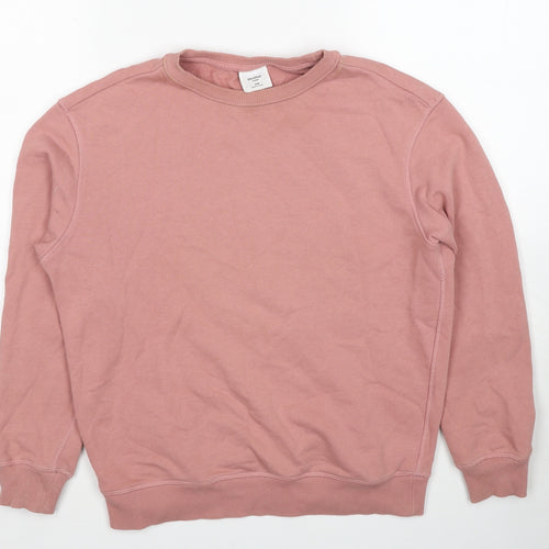 AS Colour Womens Pink Cotton Pullover Sweatshirt Size XS Pullover