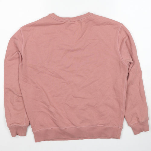 AS Colour Womens Pink Cotton Pullover Sweatshirt Size XS Pullover