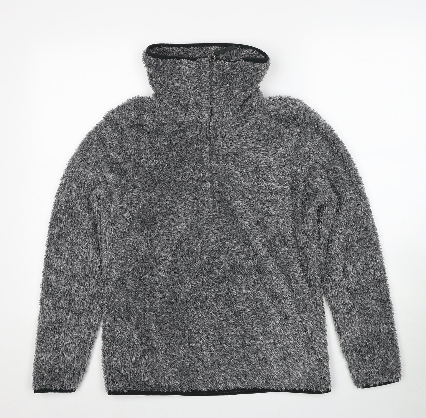 Crane Womens Grey Polyester Pullover Sweatshirt Size S Pullover