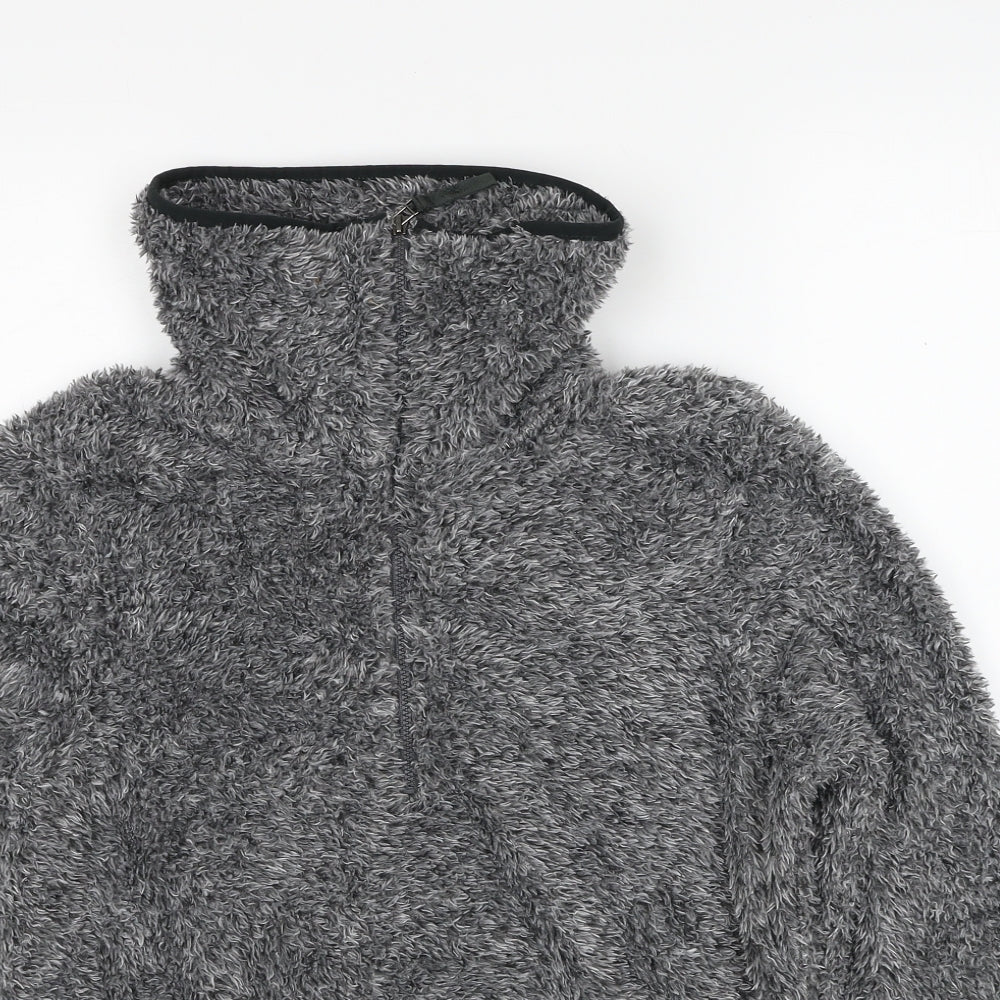 Crane Womens Grey Polyester Pullover Sweatshirt Size S Pullover