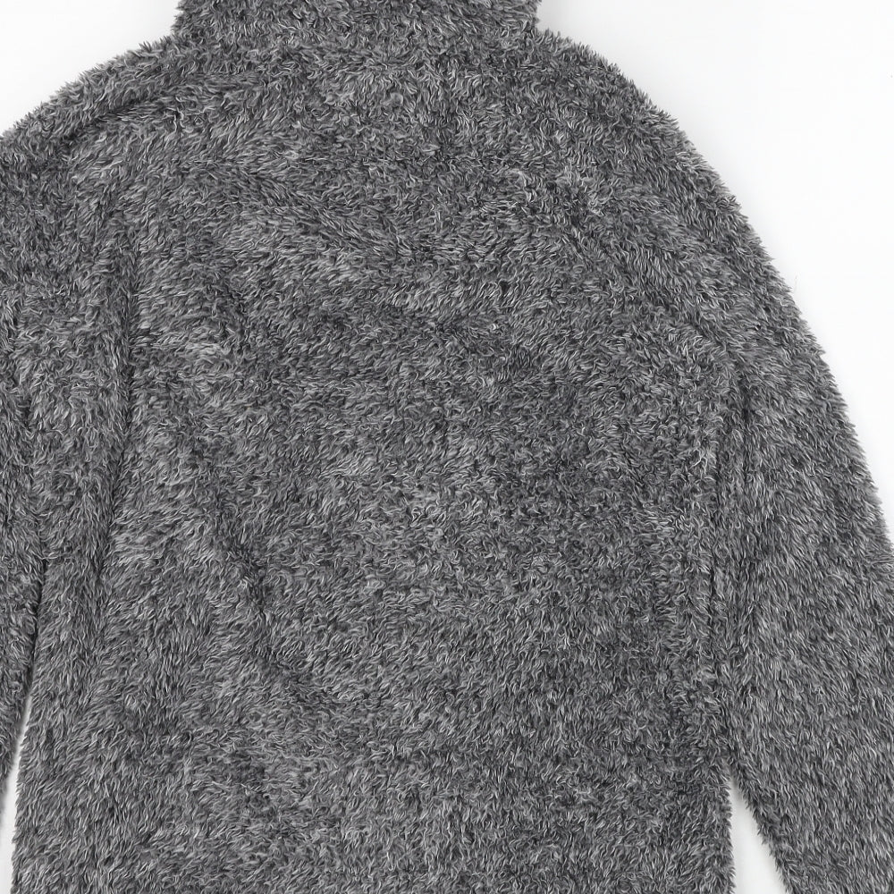 Crane Womens Grey Polyester Pullover Sweatshirt Size S Pullover